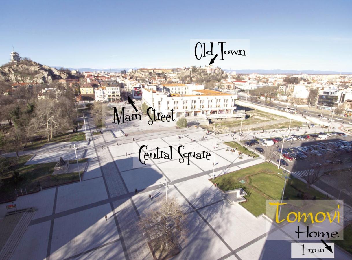 Tomovi Home - Three Bedrooms City Center Plovdiv Buitenkant foto